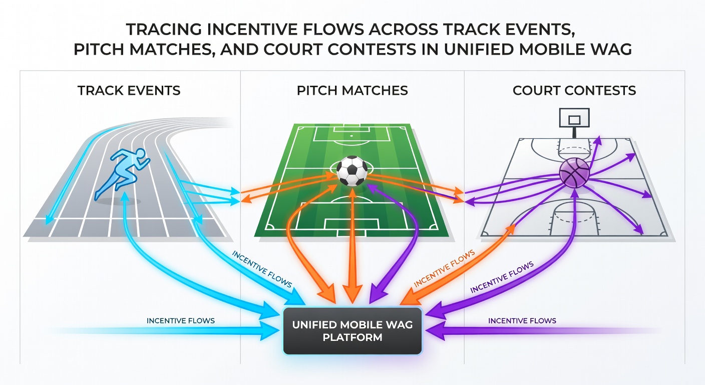 Dashboard view showing real-time incentive transfers between different sports categories in a mobile betting app